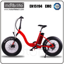 MOTORLIFE / OEM marca EN15194 20 polegada dobrável 48 V 500 W bicicleta elétrica